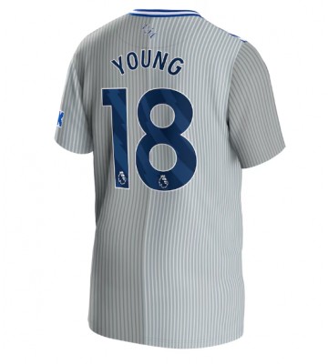 Everton Ashley Young #18 Tredje Tröja 2023-24 Kortärmad
